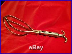 Antique vintage medical equipment forceps from 1900