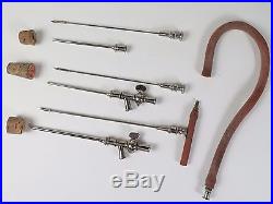Aspirateur Potain Peural suction kit. Vintage medical equipment. Film Prop