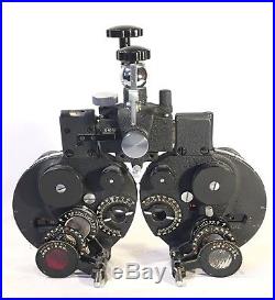 B&L Bausch & Lomb Refractor Phoropter Eye Exam Doctor Tools Glasses Vintage