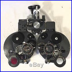 B&L Bausch & Lomb Refractor Phoropter Eye Exam Doctor Tools Glasses Vintage