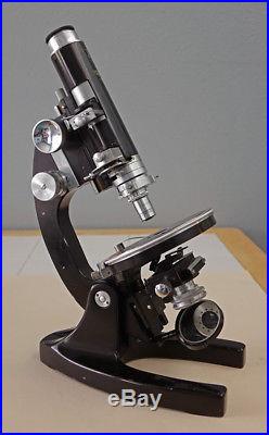 Bausch & Lomb Vintage LC Petrographic Polarizing Research Microscope 1954