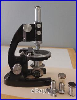 Bausch & Lomb Vintage Li-2 Dynoptic Petrographic Polarizing Lab Microscope, 1967