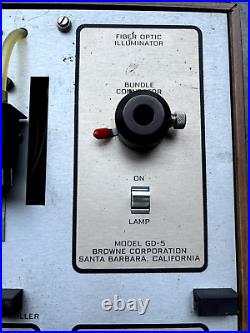 Browne Corporation GD-5 Vintage Medical Equipment Doctor