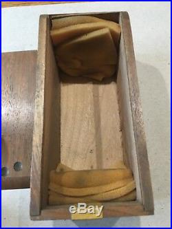 Buckbee Mears BMC Micro Mesh Soils Testing Sieve Set Wooden Case Vintage Tyler