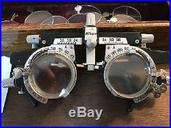 California Optical Co. Vintage Eye Glass Trial Lens Set, Ophthalmology Steampunk