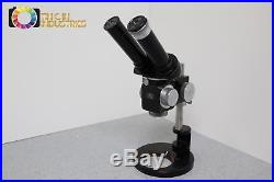 Carl Zeiss Vintage Stereo Microscope & Base Free Shipping Included