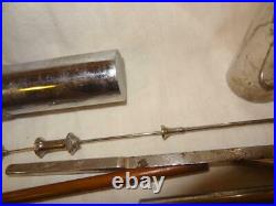 Collection Antique Doctor Metal Medical Equipment by Fannin of Dublin, Maw etc