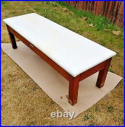 Cool Retro Vintage EXAMINATION TABLE Treatment Exam Medical Antique