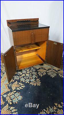 Deco Vintage Surgical Dental Medical Three Piece Cabinet Unit Set