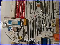 Dental/Medical Instruments Ect Large Lot Vintage