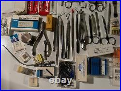 Dental/Medical Instruments Ect Large Lot Vintage