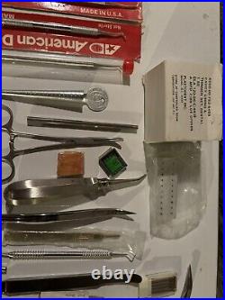 Dental/Medical Instruments Ect Large Lot Vintage