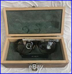 Designs for Vision's Surgical Telescopes with Box Glasses Loupe Vintage