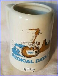 Digital Equipment Corp. DEC Medical Data Products Ceramic Mug Vintage Computer
