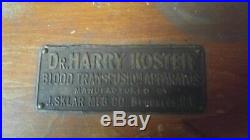 Dr. Harry Koster Vintage Medical Equipment