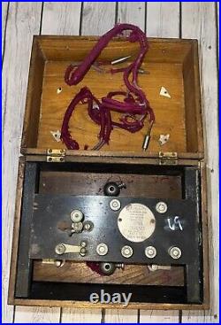 Dr Jerome Kidder Electro Therapy Medical Machine Antique 1800s Patented