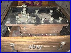 Dr Jerome Kidder Electro Therapy Medical Machine Antique 1800s Patented