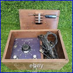 Electro Surgical Cautery FREDERICK GEIGER INC NO 4 110V Vintage Medical Equip