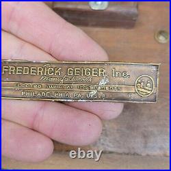 Electro Surgical Cautery FREDERICK GEIGER INC NO 4 110V Vintage Medical Equip