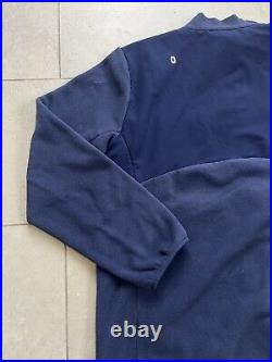 FIGS On Shift Navy Blue Fleece Full Zip Up Sweater Logo Jacket Womens Sz XXL