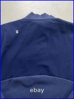 FIGS On Shift Navy Blue Fleece Full Zip Up Sweater Logo Jacket Womens Sz XXL
