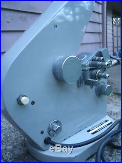 Fisher Scientific Company Refractometer, metal, gray, vintage 1980s -lab instrument