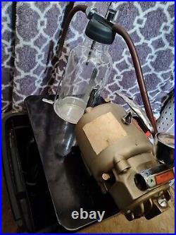 Gomco Equipment Suction Vacuum Aspirator Pump Original Glass Vintage Model 789