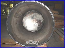 HUGE Vintage CVC Consolidated Vacuum Stainless Steel Bell Jar 31+ID, 35+ Tall