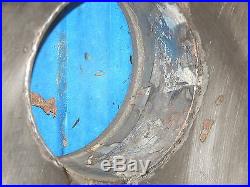 HUGE Vintage CVC Consolidated Vacuum Stainless Steel Bell Jar 31+ID, 35+ Tall