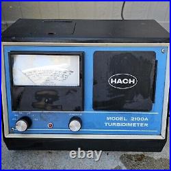 Hach Company Laboratory Turbidimeter 2100A Medical Vintage Equipment Powers On