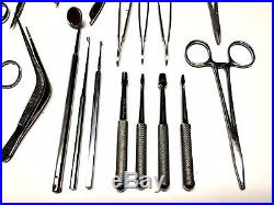 Huge Lot Medical Instruments Stainless Steel Vintage Surgical German Swiss USA