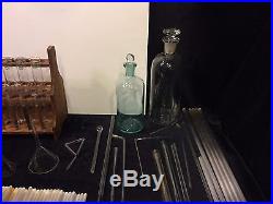 Huge Lot of Vintage Chemistry Laboratory Glassware Set