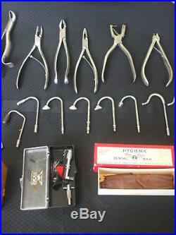 Huge Lot of Vintage Dental Hand Tools and Equipment Over 300 Pieces in Lot