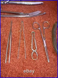 Job Lot Vintage Medical Scientific Equipment Instruments Doctor Nurse Dentist