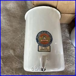 Jones Metal Products Enamelware Irrigator Enema Medical Hospital Equip (2)