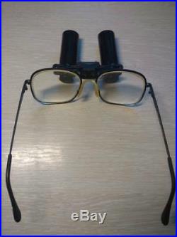 KEELER MAGNIFYING Glasses LOUPES Dental 5.5X 420 Vintage Case