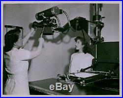 LG754 1949 Original Photo COMBINATION FLUOROSCOPE XRAY Vintage Medical Equipment