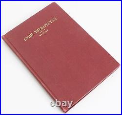 LIGHT THERAPEUTICS by J H Kellogg 1910 Revised Vintage Medical Equipment Manual