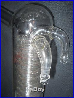 LVD Scorah Vintage 52mm x 195mm Dimroth Condenser with 19/30 Joint Arm & Hook