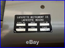 Lafayette Instrument Co. Lie Detector Polygraph Vintage Machine Meet The Parents