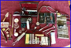 Large Lot Vintage Medical Doctor Instruments Equipment Over 10 pounds