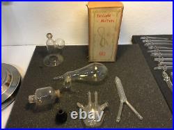 Large Lot of Antique Medical Equipment Droppers, Glass, ITALY