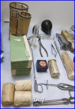 Large Vintage Medical Instrument Lot Tools & Accessories Large Vintage Medical Instrument Lot Tools & Accessories