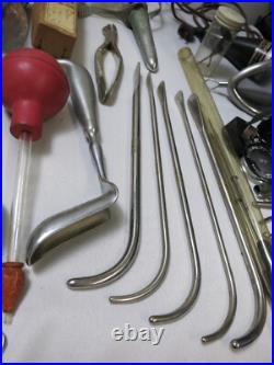 Large Vintage Medical Instrument Lot Tools & Accessories Large Vintage Medical Instrument Lot Tools & Accessories