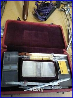 Large lot Vintage Antique medical surgical equipment for collector or repurpose