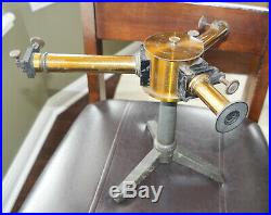 Late 1800s vintage brass antique HEELE BERLIN Spectroscope