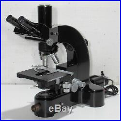 Leitz Ortholux Vintage Trinocular Microscope