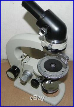 Lomo Microscope Portable Excellent Made In Russia Vintage