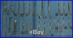 Lot 100+ Vtg Medical Dental Veterinary Surgical Stainless Instruments Lab Forcep
