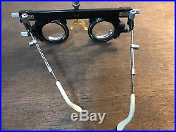 Lot of 2 Vintage Trial Lens Frames, Ophthalmology, Steampunk used, Ortho-Poise